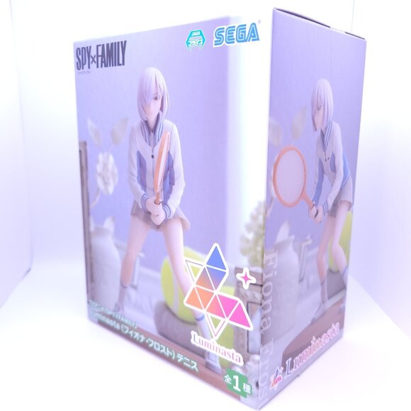SPY × FAMILY Fiona Frost Figure tennis version SEGA Luminasta New Sealed - Picture 2 of 8